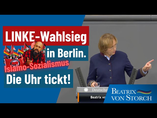 Beatrix von Storch: Das neue Geschäftsmodell heißt Islamo-Sozialismus