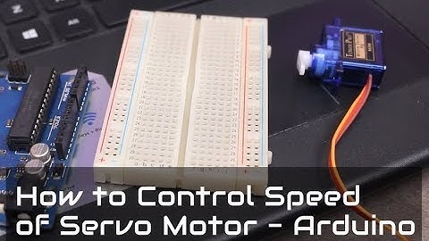 How to Control Speed of Servo Motor - Arduino Project