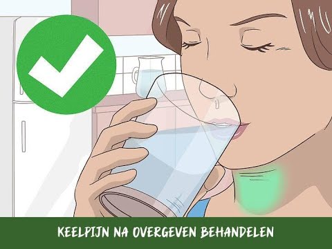 Video: 5 manieren om een zere keel te behandelen na het overgeven