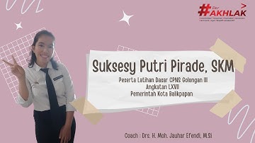 VIDEO IMPLEMENTASI NILAI-NILAI DASAR ASN BERAKHLAK