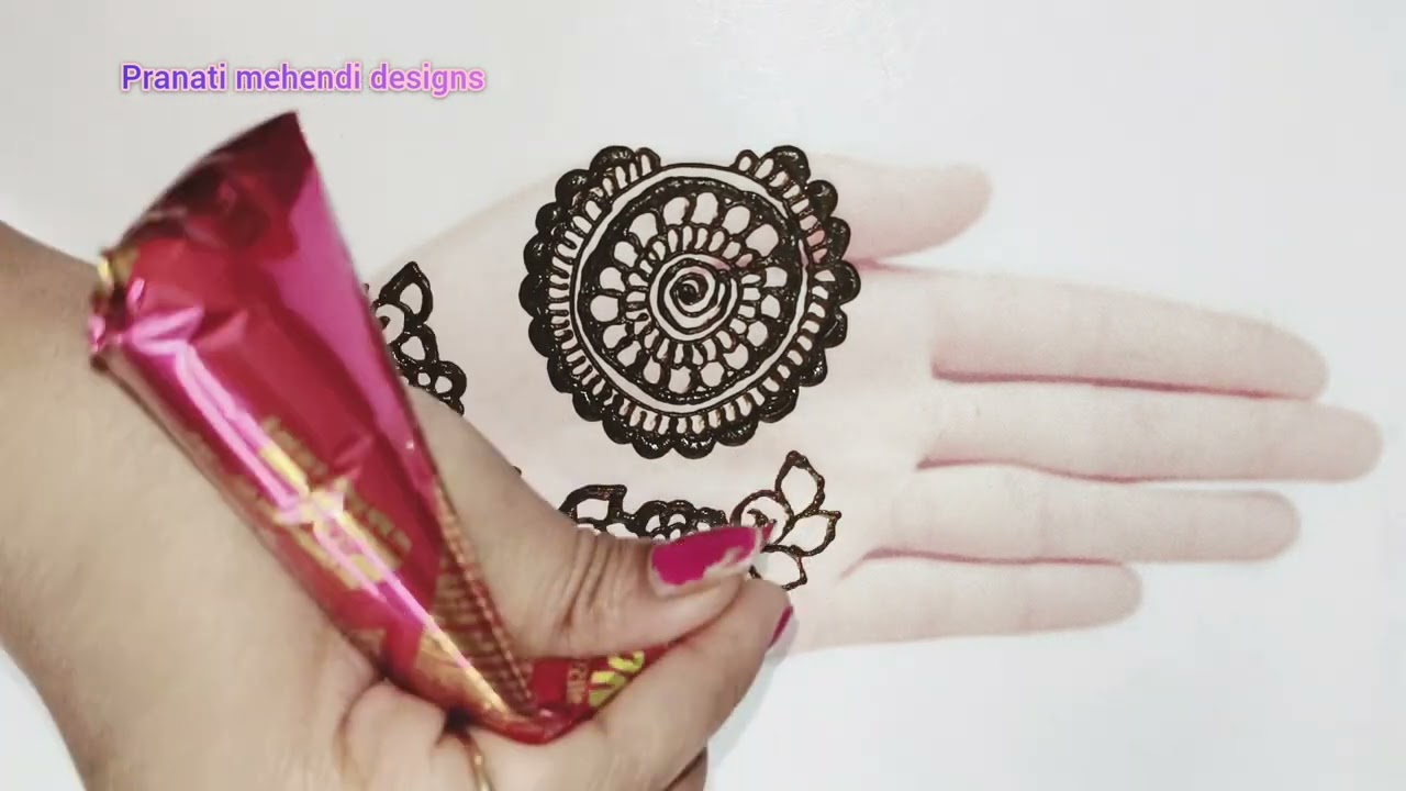 Simple and easy mehendi design I mehendi design  for front side hand l youtube l mehendi design I 