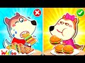 🔴 LIVE: Real Food vs Fake Food - Wolfoo Plays Pop It Challenge for Kids