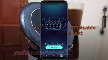 Android Nougat : How to Enable or Disable Predictive text in Samsung Galaxy S8 or S8+