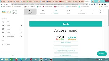 Fact checking videos with Invid