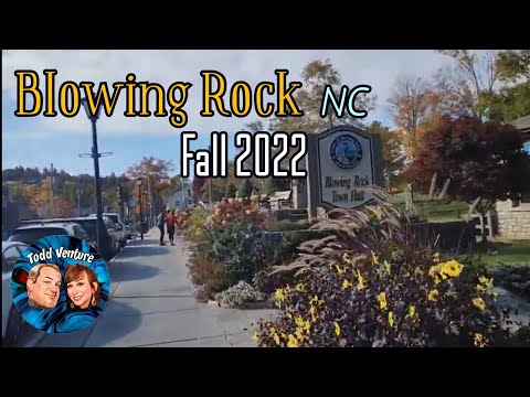 Blowing Rock, North Carolina | October 2022 | Nice drive on the Blue Ridge Parkway