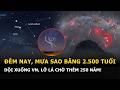 Đêm nay mưa sao băng 2.500 tuổi "dội" xuống VN, lỡ là chờ thêm 250 năm!