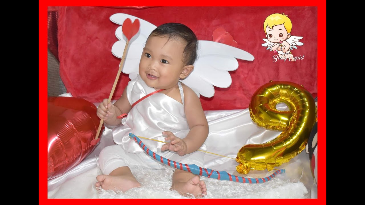 Happy 9months Baby Kent baby Cupid DIY Costume😍 YouTube