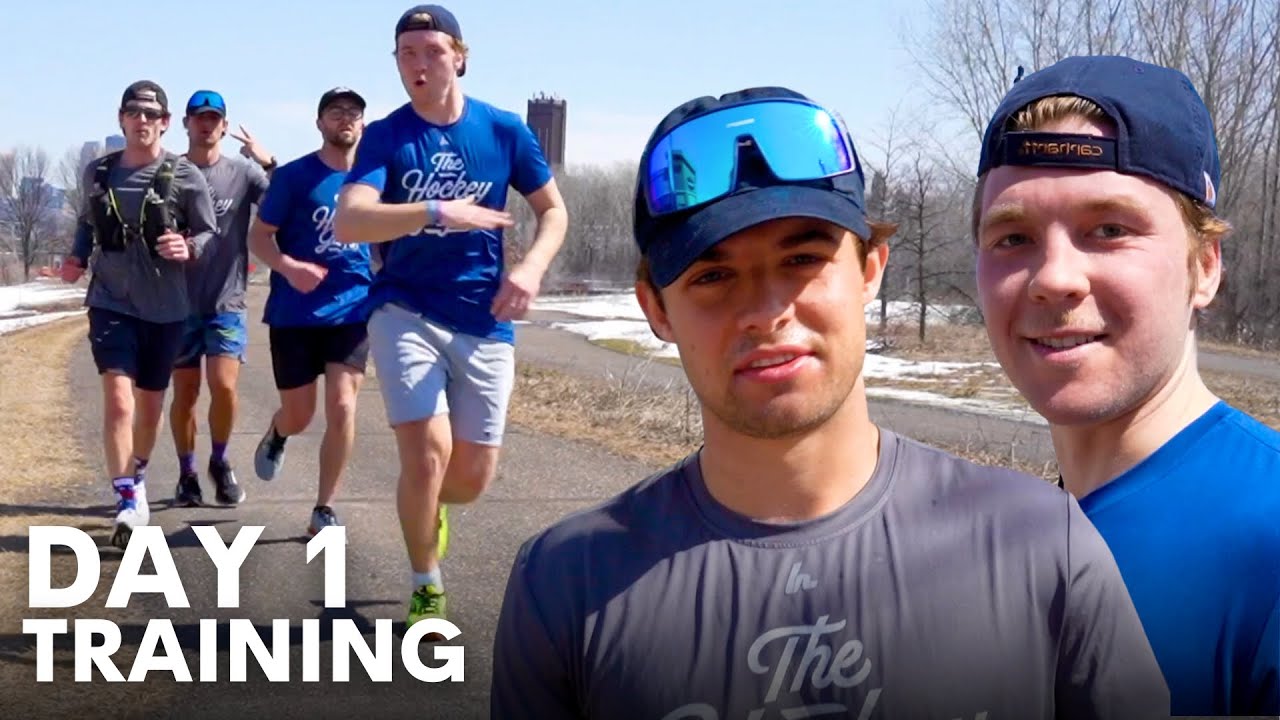The Hockey Guys Are Running A Marathon! YouTube