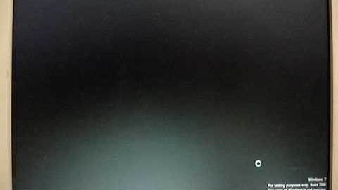 Microsoft Windows 7 Beta Boot and Overview