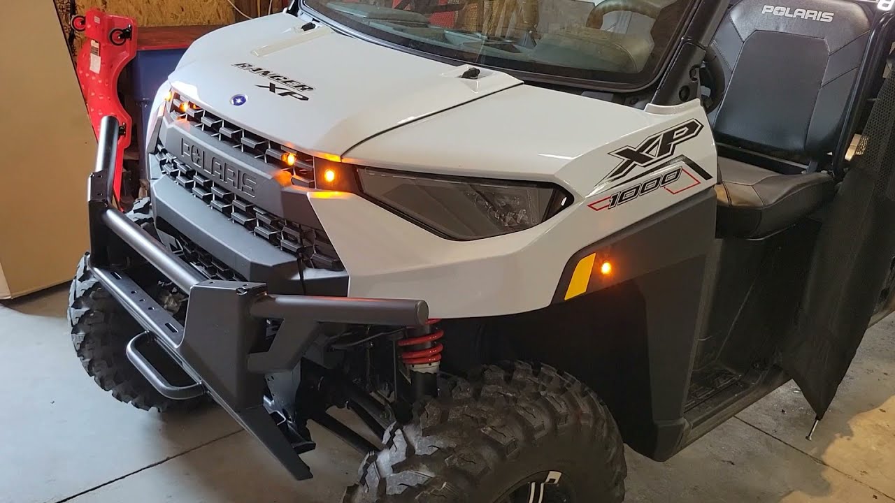 SWEET POLARIS RANGER TURN SIGNAL INSTALL!! EASY!! - YouTube