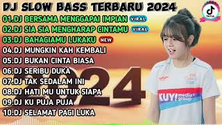 Dj Slow Bass Terbaru 2024  Dj Bersama Menggapai Impiandj Sia Sia Mengharap Cintamu Bass