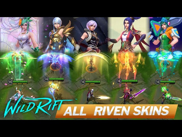 Riven Skins  League of Legends Wild Rift - zilliongamer