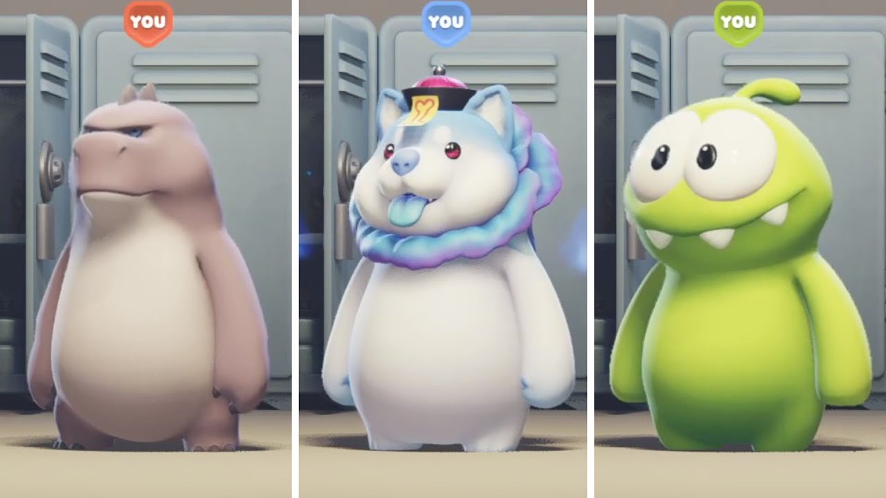 Party Animals #42 - Tyrex, Jiangshi Cabbage Dog, & Om Nom (PC