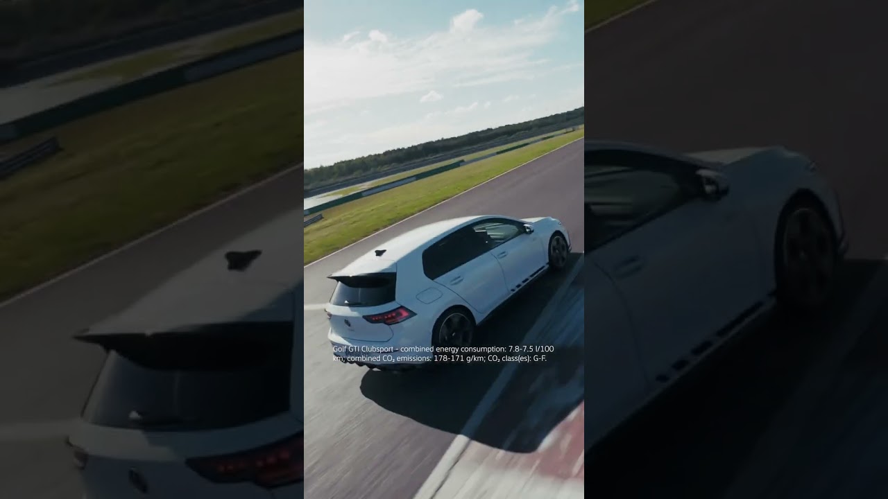 Offering motorsport-level performance. The new Golf GTI Clubsport. 🚀🏁