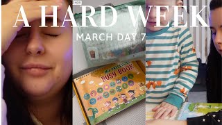 A Hard Week..Mum of Two Vlogs🤍 March Day 7