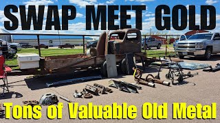 Finding Old Car Gems in an AMAZING Local Swap Meet | Sioux Falls Swap Meet 2024
