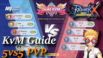 KvM Guide (5vs5 PvP) | rox | Ragnarok X: Next Generation