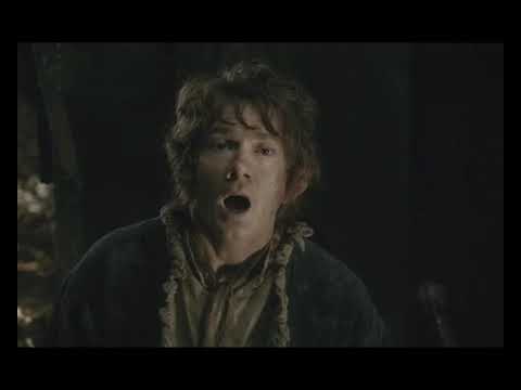 Hobbit: Smaug'un Çorak Toprakları - Bilbo & Smaug (Türkçe Dublaj) (Tam Sahne)