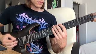 Archspire - Drone Corpse Aviator - Partial Guitar Cover