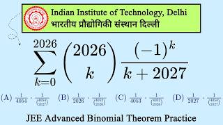 JEE Advanced 2027 | Binomial Series🔥