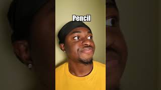 Pen vs pencil