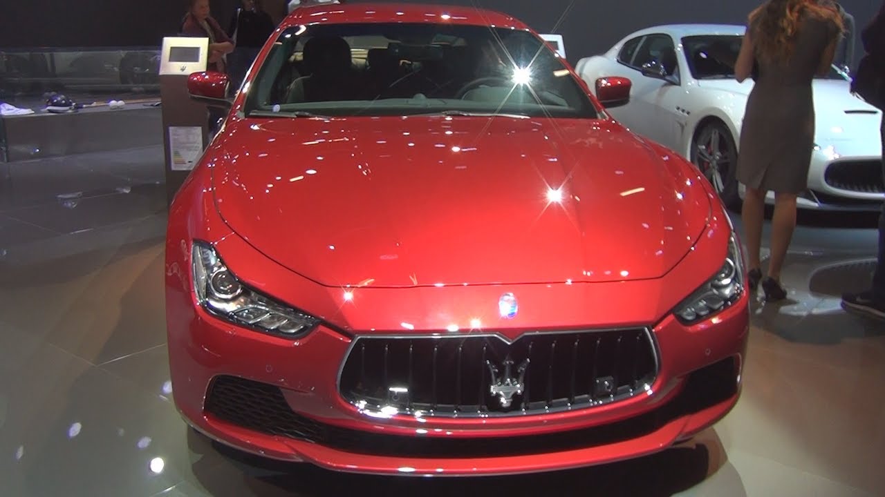 Maserati Ghibli S Q4 Rosso Energia 2016 Exterior And Interior