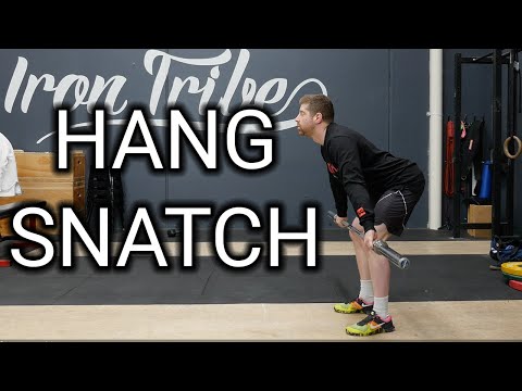 HOW TO Hang Snatch - Above knee snatch - TUTORIAL
