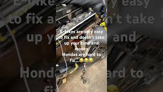 Cars and trucks are very hard to fix#ebikes #bikes #debtfree #bicycles #frugal #fyp