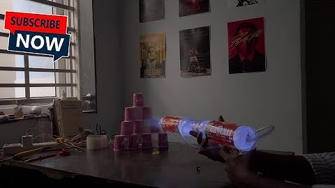 DIY Plasma Cannon Using Bottles & a Lighter | Telugu | ASMR Build Tutorial