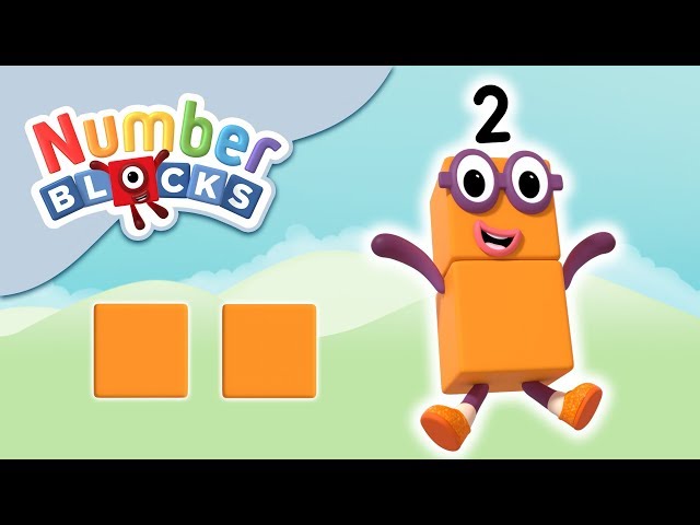 Numberblocks- The Number Two | Learn to Count - YouTube