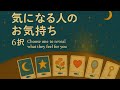 気になる人のお気持ち🌺6択💎タロット占い🔮✨人間関係全般(辛口あり🔥)