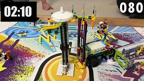 FLL Masterpiece Semifinals Practice Run #robotics #masterpiece #firstlegoleague #lego