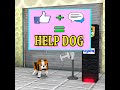 Lets you help the poor dogs escape from meteorites falling to earth 