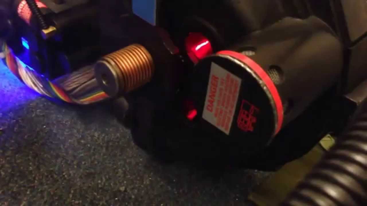 Ghostbusters Proton Pack N-Filter Venting usind E-Cig Demo