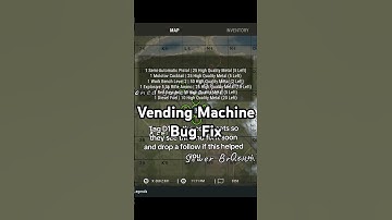 Easy fix for the new vending machine bug #rust #rustgame #rustconsole