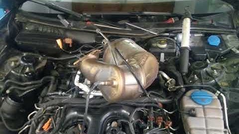 Audi A6 3.0 tdi s-line DSG how to replace the timing chain without removing the engine