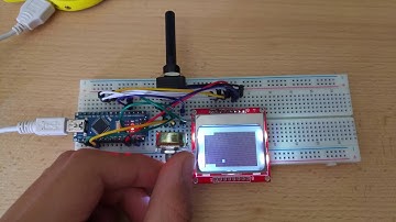 Arduino pong game using nokia 5110