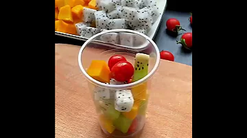 جيلاتين وسكر وفواكه واحلى والذ واسهل حلا حلويات فواكه حلا 