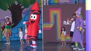 Dancing Crayon's got the moves!