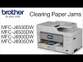 Paper jam errors MFCJ6530DW MFCJ6535DW or MFCJ6930DW