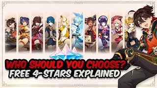 WHO SHOULD YOU CHOOSE? LANTERN RITE FREE 4-STAR REVIEW | Genshin Impact 4.4