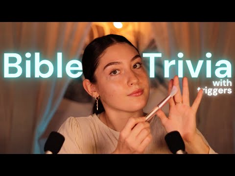 Christian ASMR - Bible Trivia with LOTS of Triggers