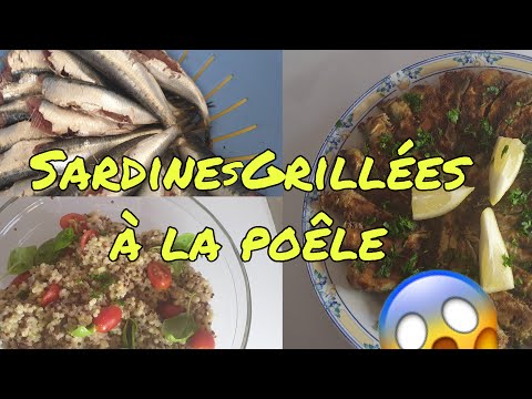 Vidéo: Sardines Poêlées Aux Feuilles De Vigne