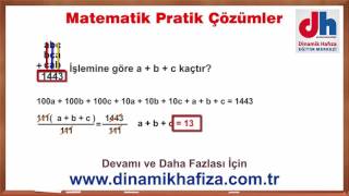 Pratik Yöntemlerle Kpss Tyt Ales Dgs Soru Çözümleri - 2 Wwwdinamikhafizacomtr