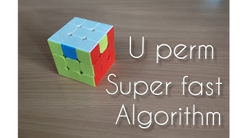 super fast U perm algorithm |          #shorts   #shorts#youtubesorts#viral