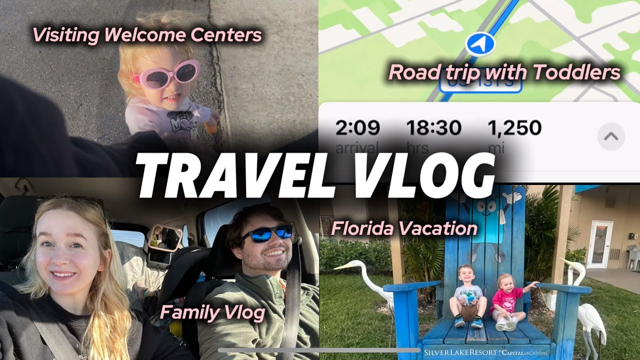 Travel Vlog! Driving to Florida with Two Toddlers