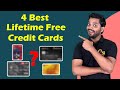 Top 4 Best Lifetime Free Credit Cards | No Joining Fee No Annual Fee | No Fixed Deposit Required image