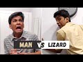 Man vs lizard shorts