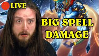Going for BIG SPELL DAMAGE...