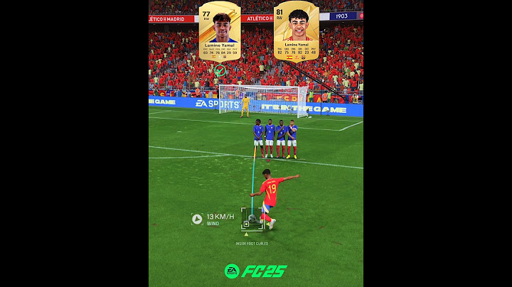 FC 24 Vs FC 25 Free Kicks Comparison #freekick #freekickgoals #eafc25 #eafc24